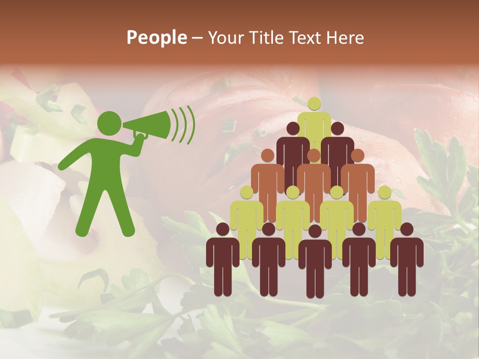 Warm Rustic Lunch PowerPoint Template