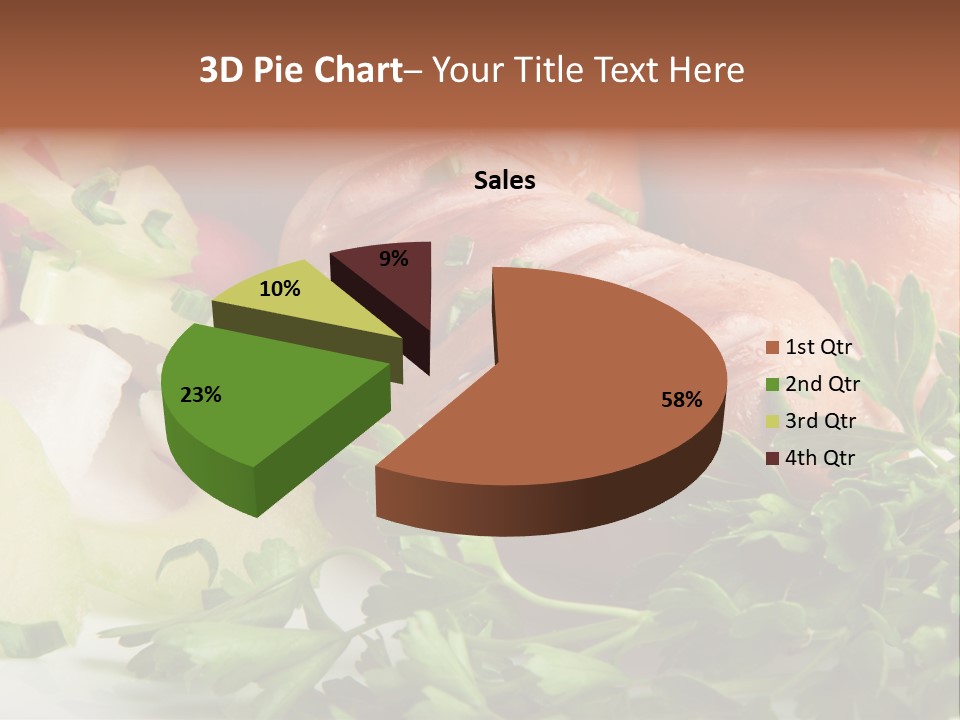 Warm Rustic Lunch PowerPoint Template