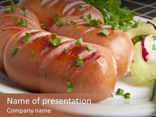 Roasted Cooking Dish PowerPoint Template