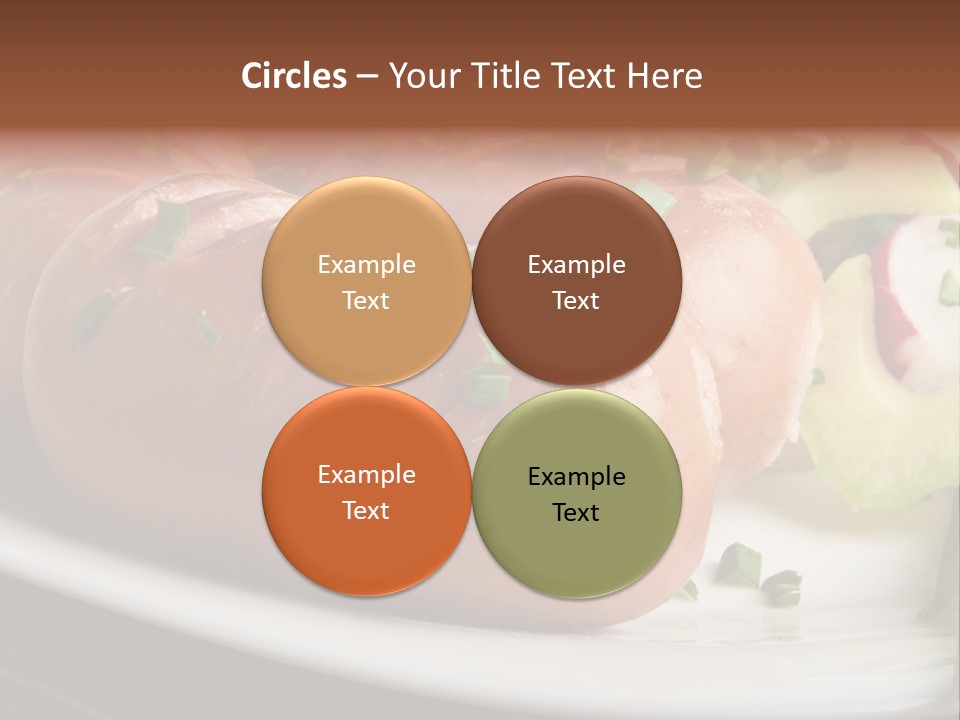 Roasted Cooking Dish PowerPoint Template