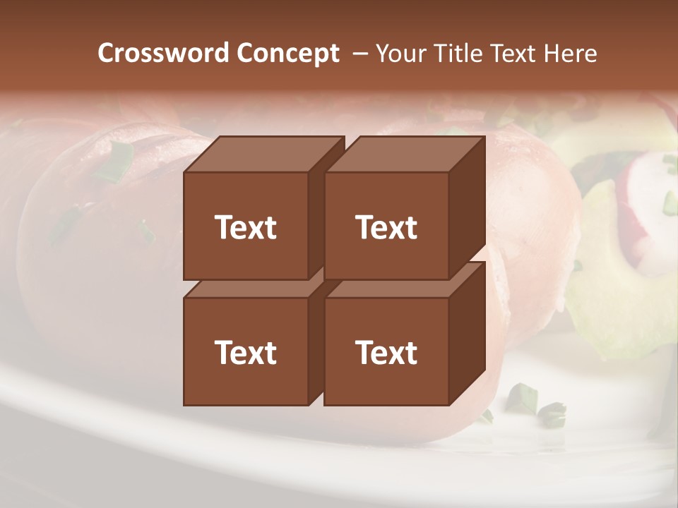 Roasted Cooking Dish PowerPoint Template