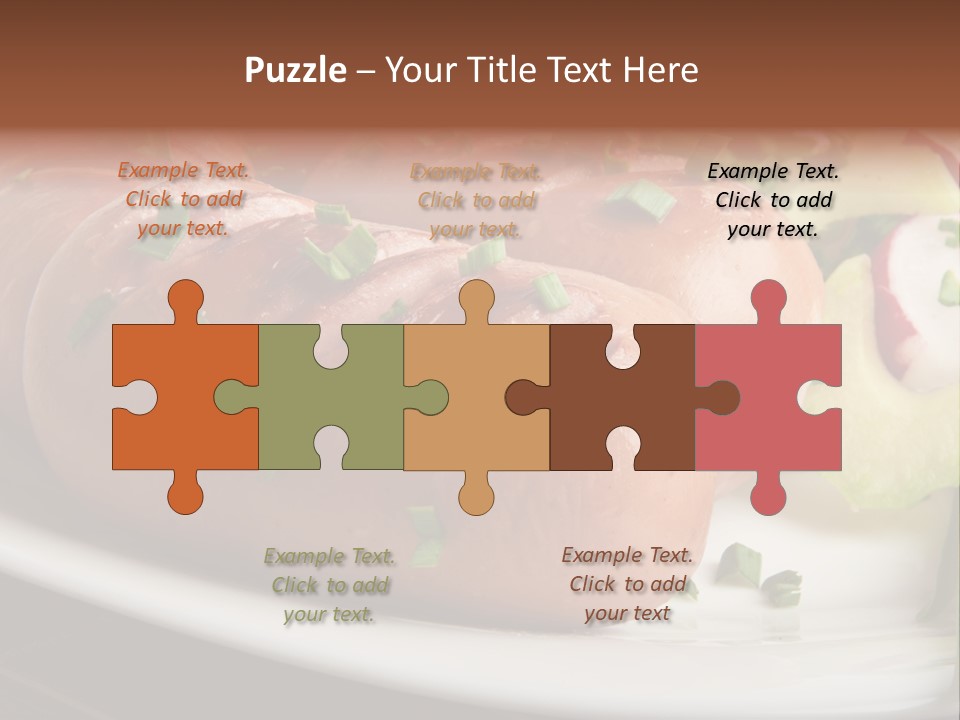 Roasted Cooking Dish PowerPoint Template