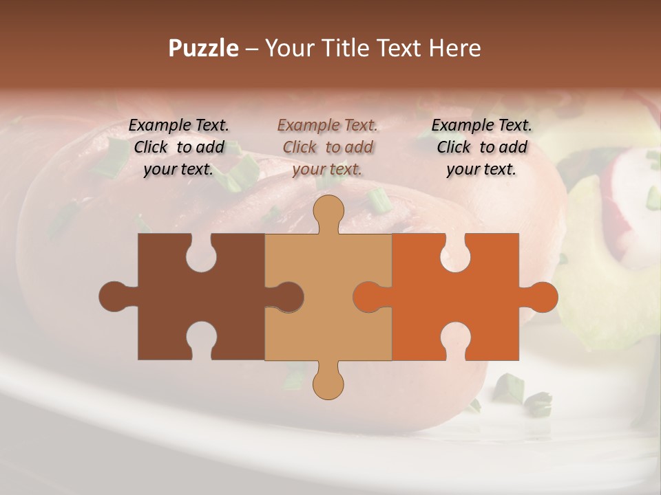 Roasted Cooking Dish PowerPoint Template