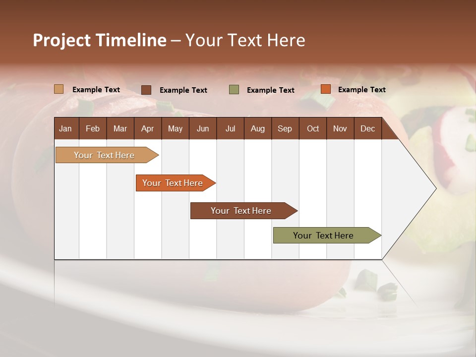 Roasted Cooking Dish PowerPoint Template