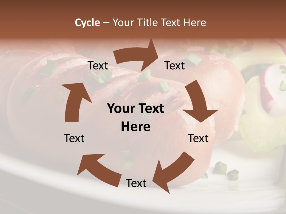 Roasted Cooking Dish PowerPoint Template