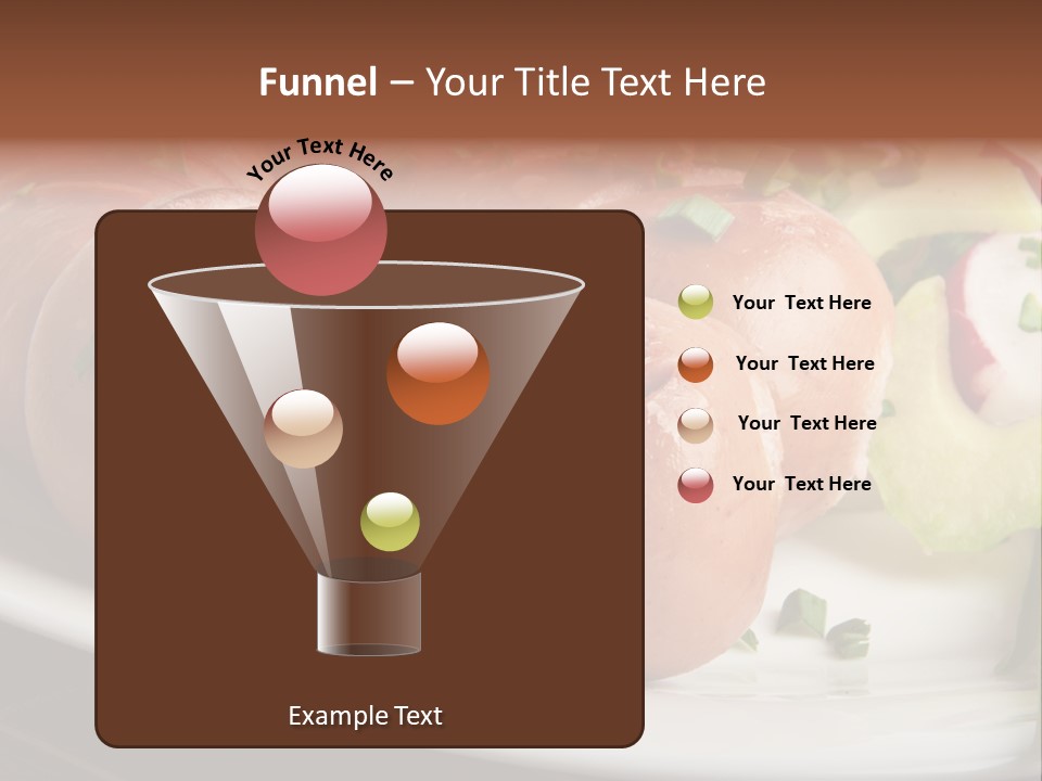Roasted Cooking Dish PowerPoint Template