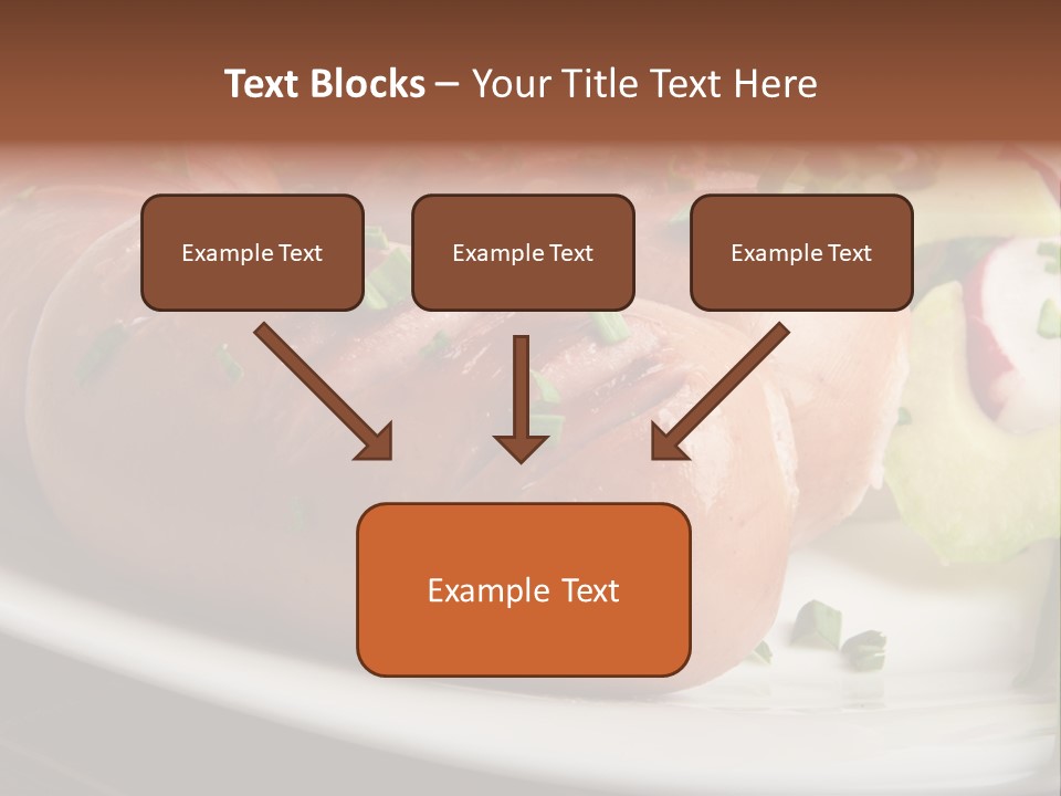 Roasted Cooking Dish PowerPoint Template