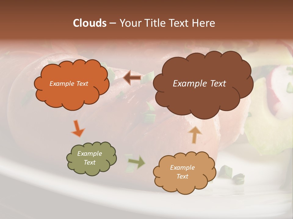 Roasted Cooking Dish PowerPoint Template