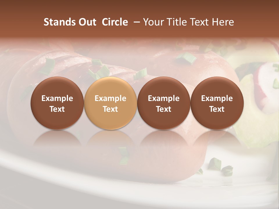 Roasted Cooking Dish PowerPoint Template