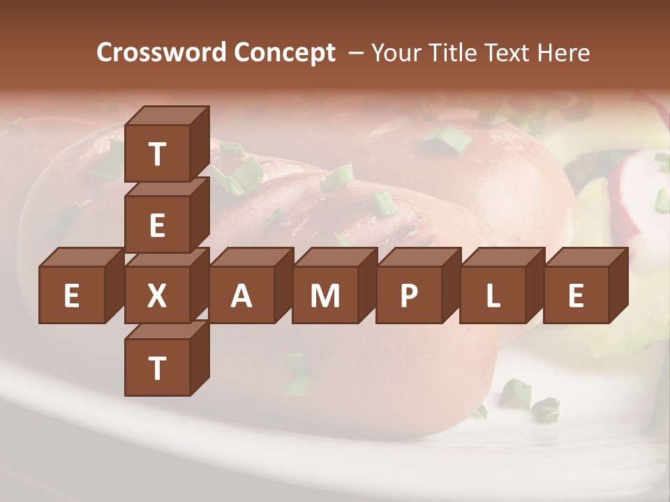 Roasted Cooking Dish PowerPoint Template