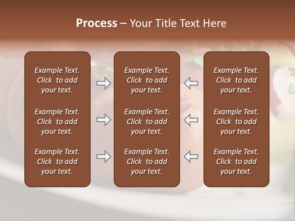 Roasted Cooking Dish PowerPoint Template