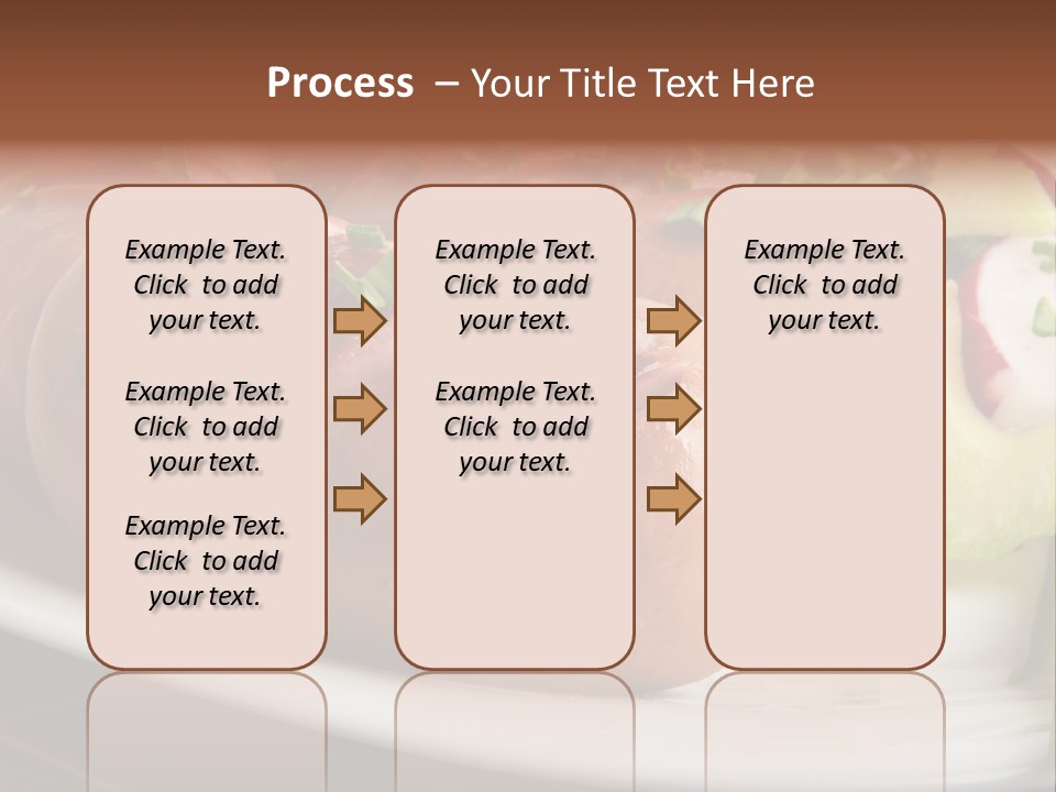 Roasted Cooking Dish PowerPoint Template