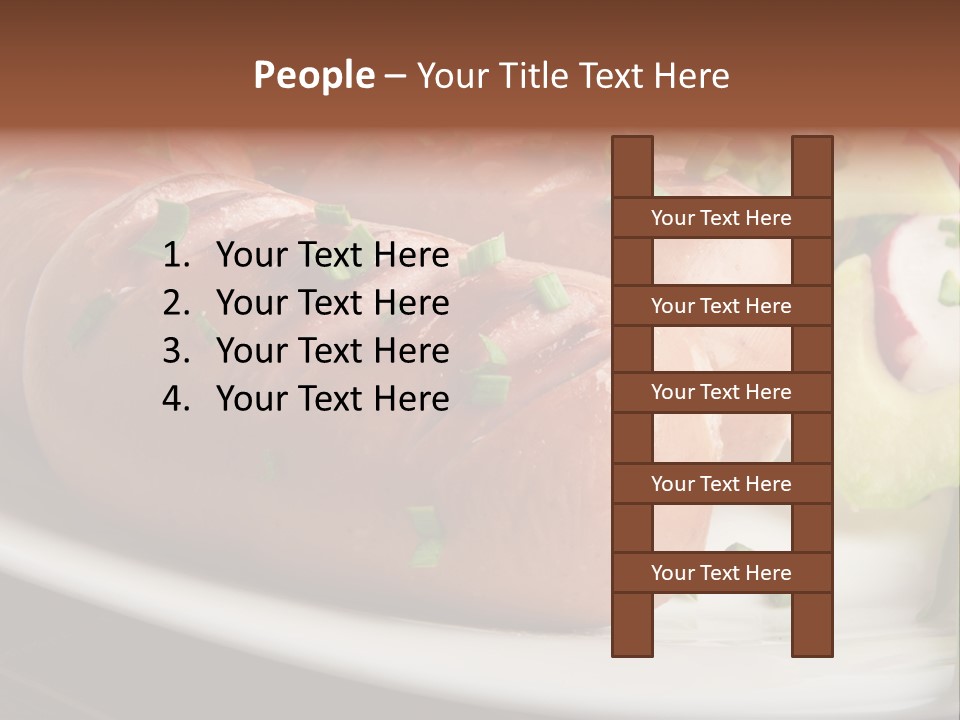 Roasted Cooking Dish PowerPoint Template