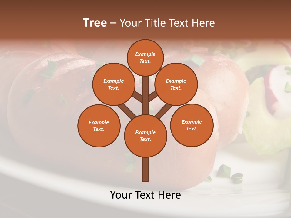 Roasted Cooking Dish PowerPoint Template