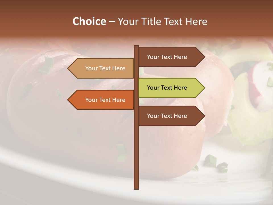 Roasted Cooking Dish PowerPoint Template