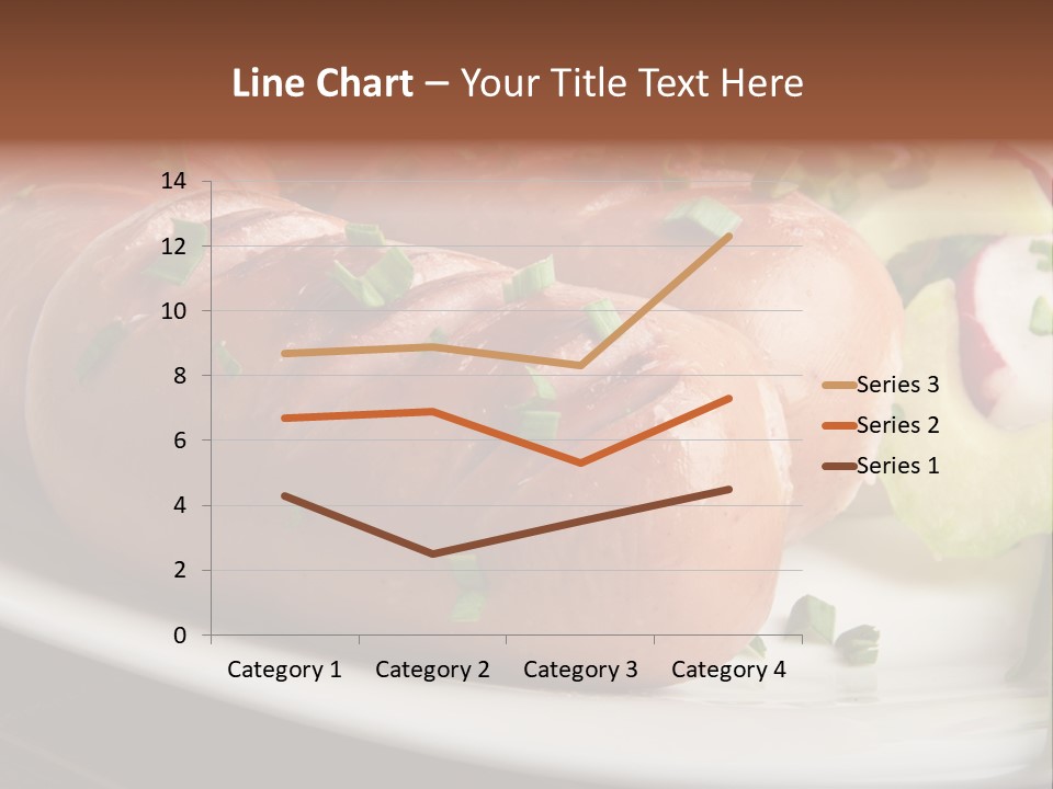 Wooden Table Snack Rustic PowerPoint Template