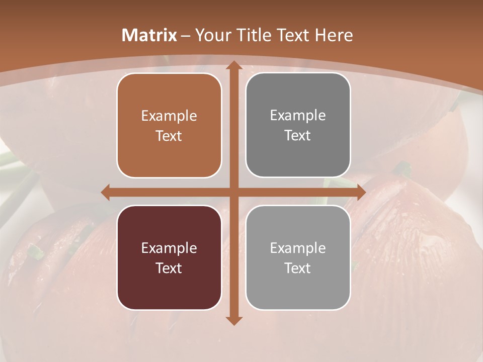 Hot Bratwurst Sausage PowerPoint Template