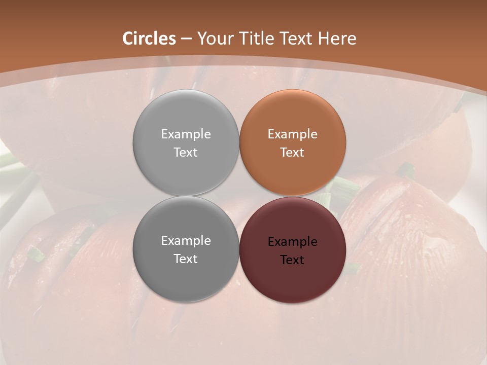 Hot Bratwurst Sausage PowerPoint Template
