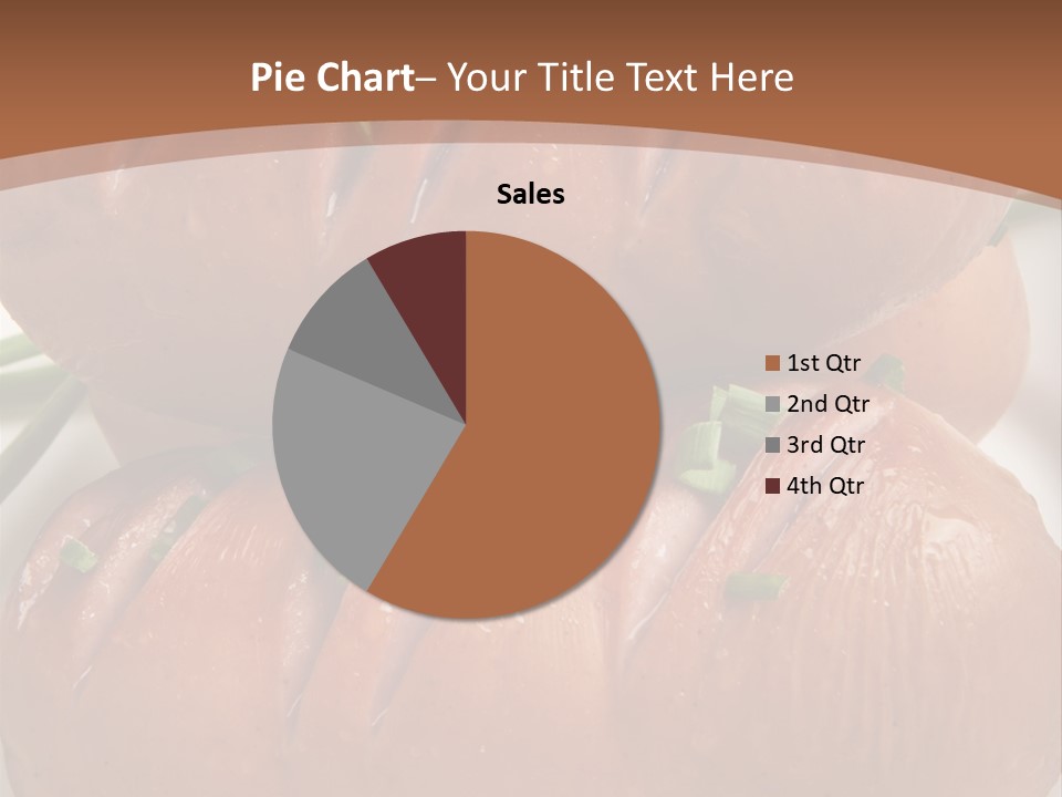 Hot Bratwurst Sausage PowerPoint Template