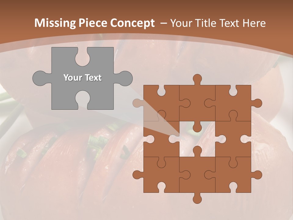 Hot Bratwurst Sausage PowerPoint Template