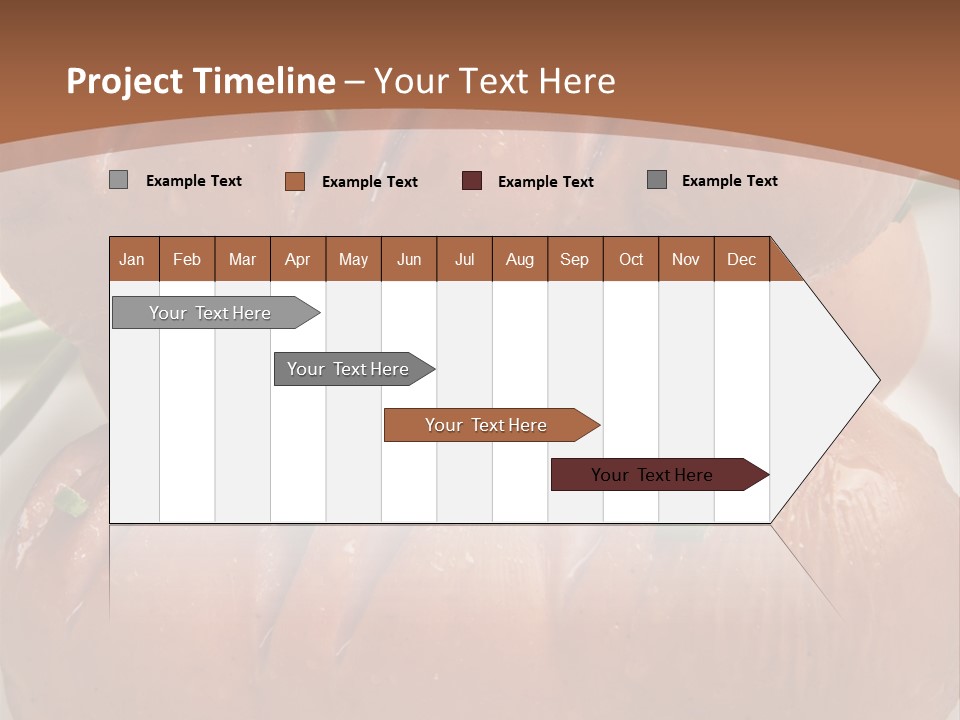 Hot Bratwurst Sausage PowerPoint Template
