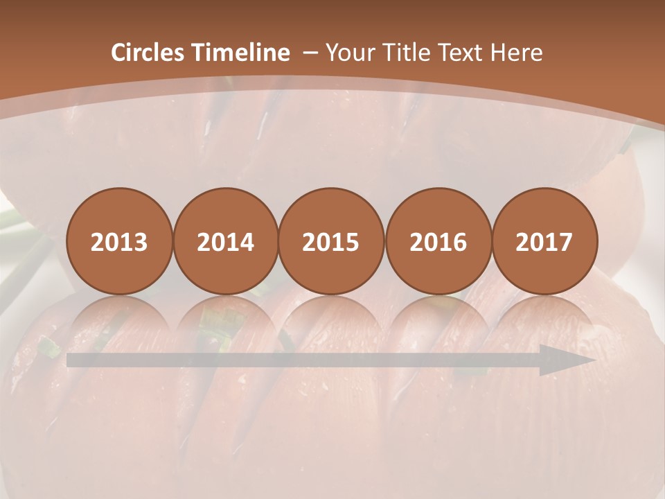 Hot Bratwurst Sausage PowerPoint Template