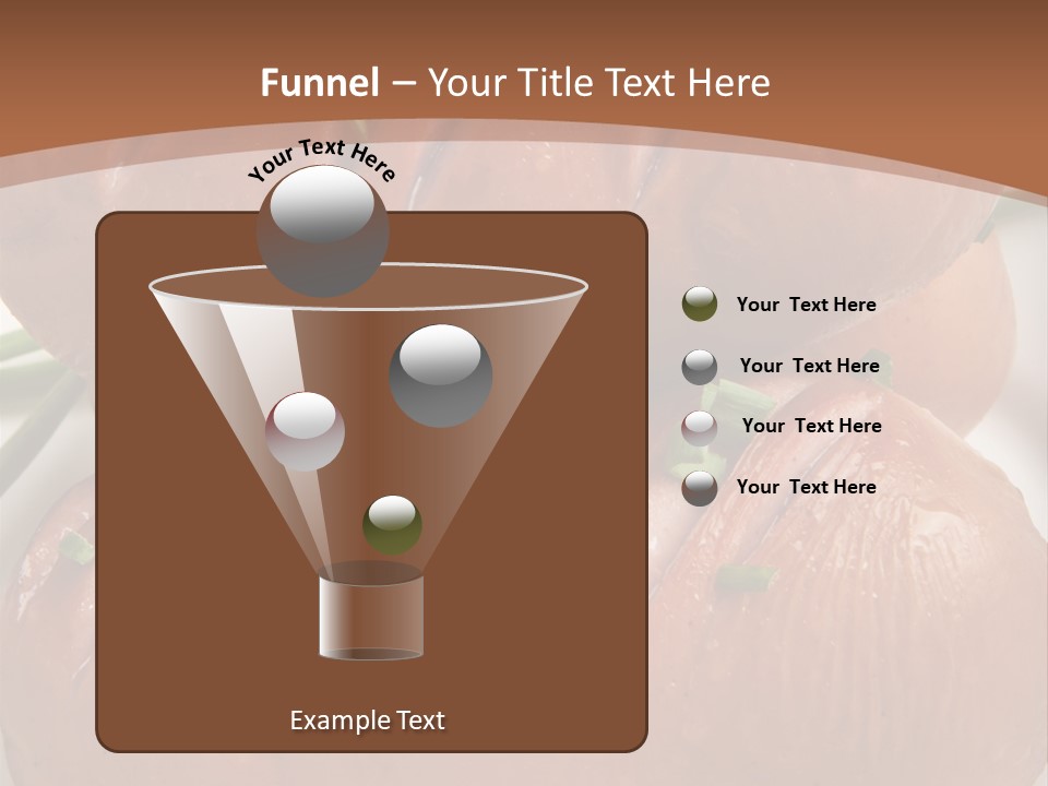 Hot Bratwurst Sausage PowerPoint Template