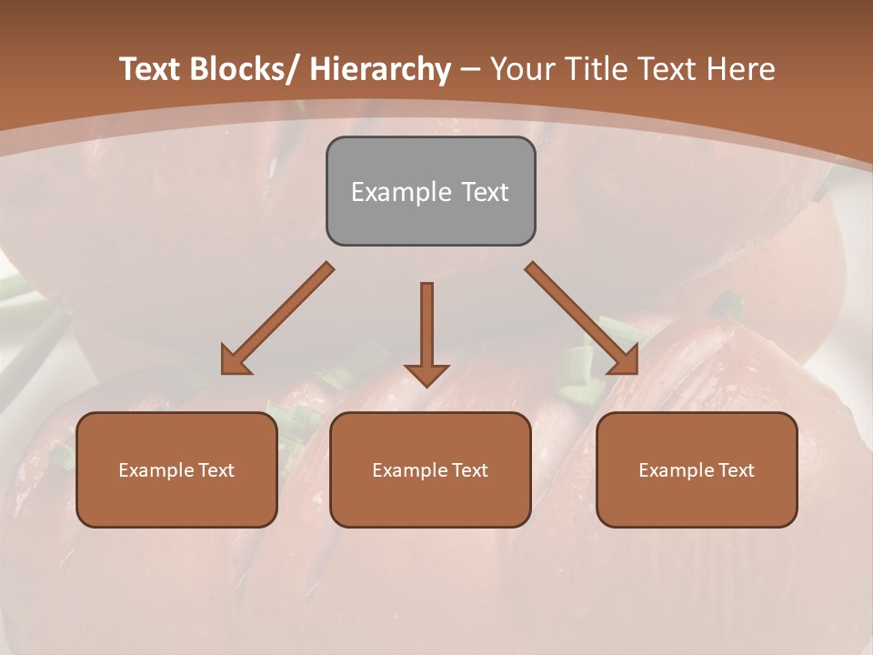 Hot Bratwurst Sausage PowerPoint Template
