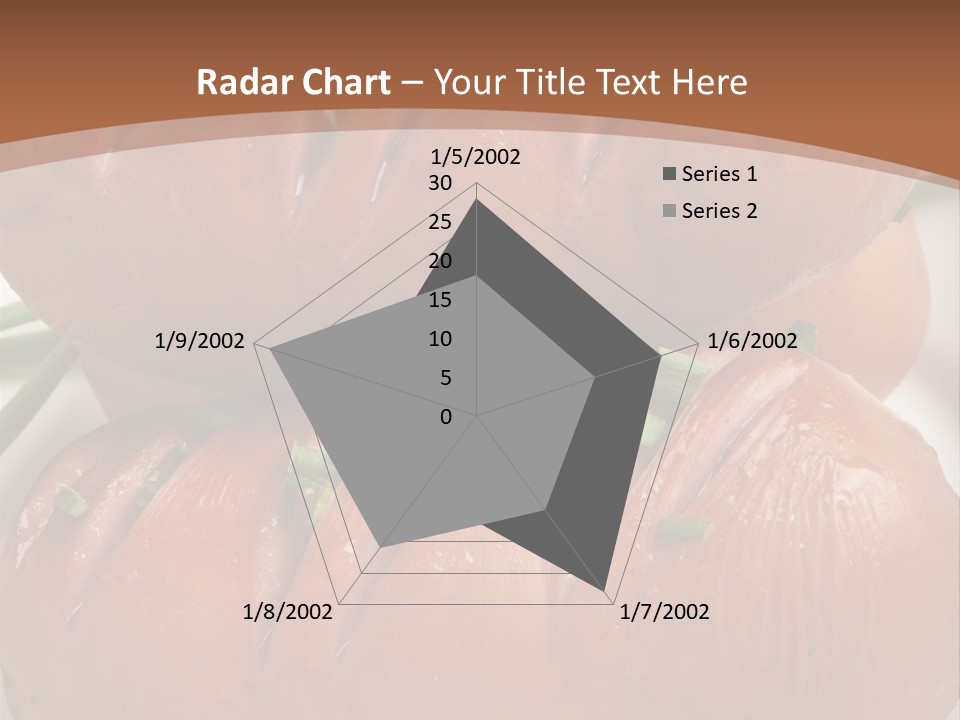 Hot Bratwurst Sausage PowerPoint Template