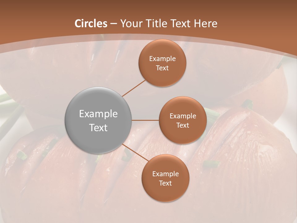 Hot Bratwurst Sausage PowerPoint Template