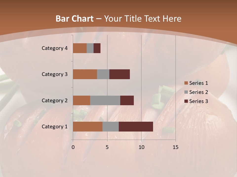 Hot Bratwurst Sausage PowerPoint Template