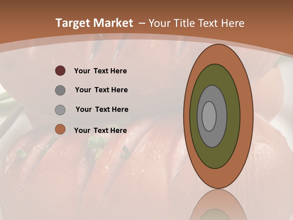 Hot Bratwurst Sausage PowerPoint Template