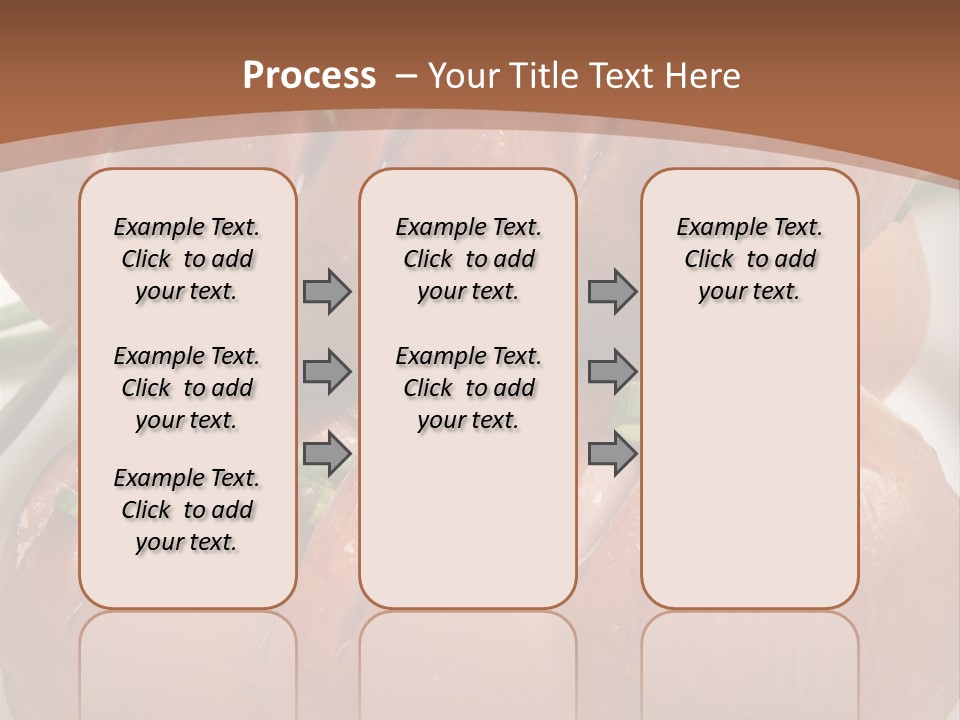 Hot Bratwurst Sausage PowerPoint Template
