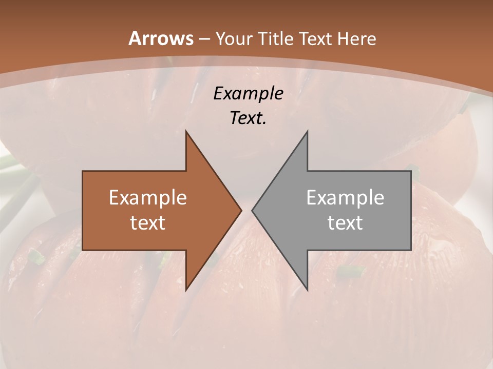 Hot Bratwurst Sausage PowerPoint Template
