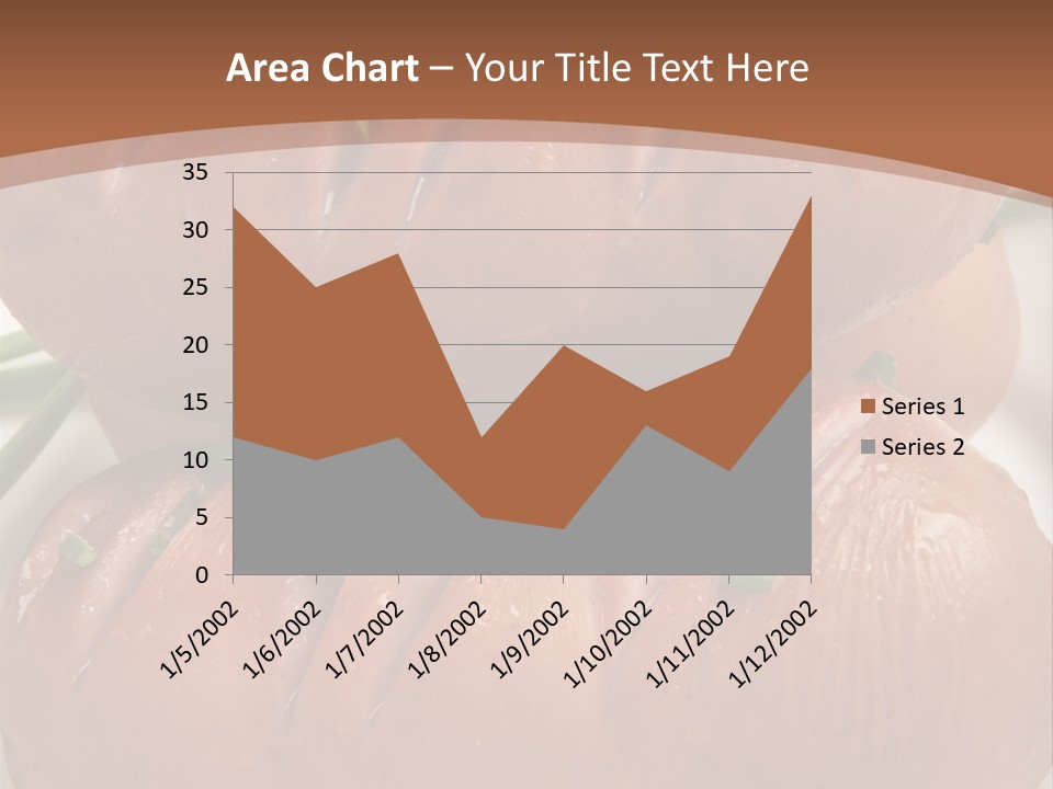 Hot Bratwurst Sausage PowerPoint Template