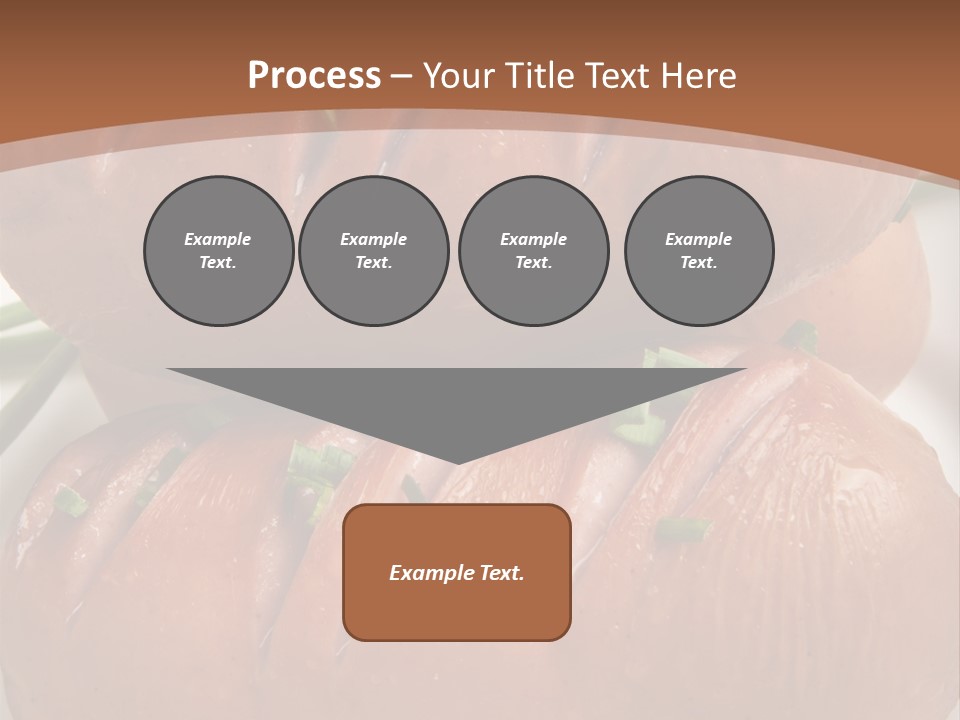 Hot Bratwurst Sausage PowerPoint Template