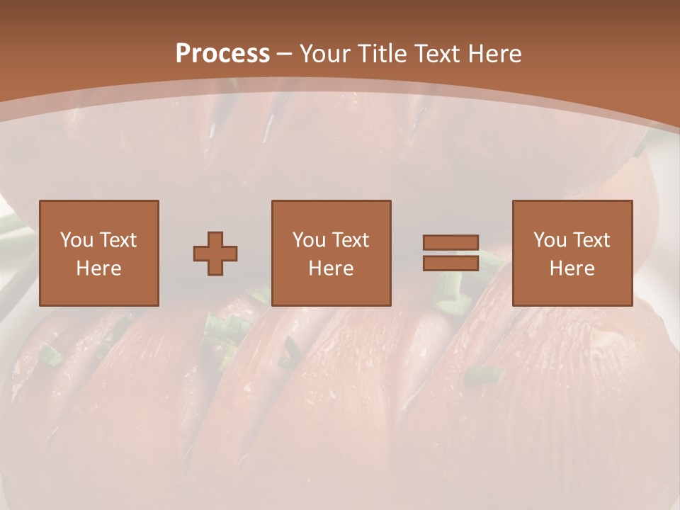 Hot Bratwurst Sausage PowerPoint Template