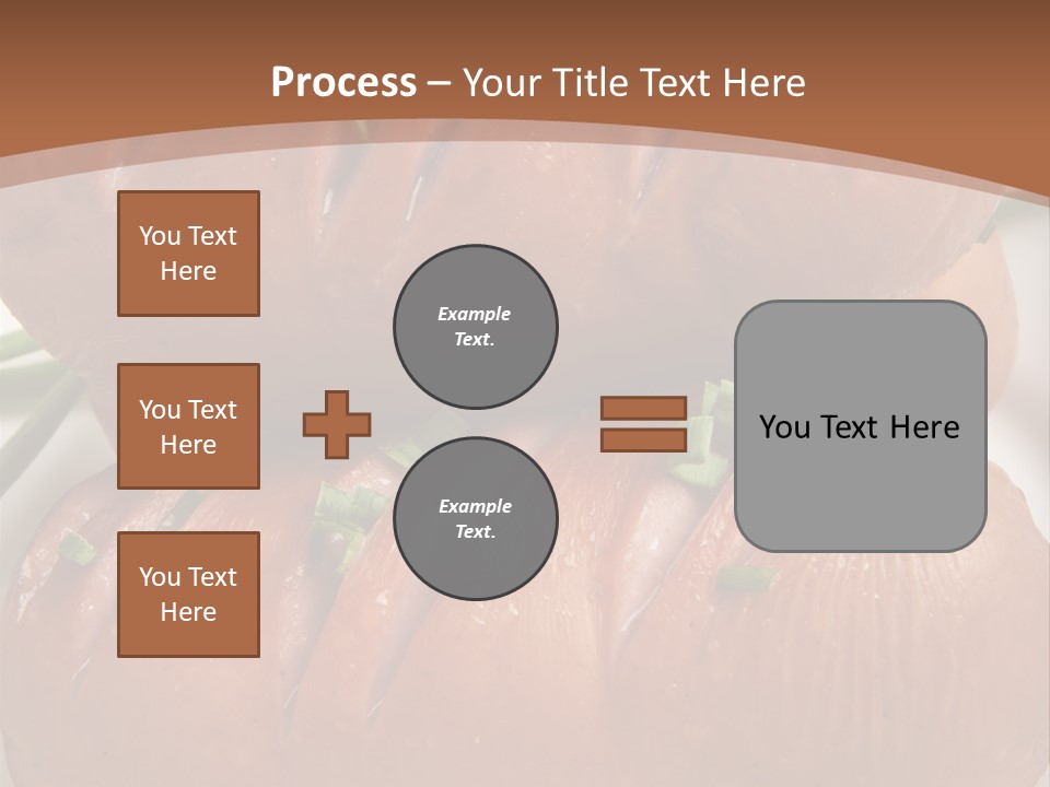 Hot Bratwurst Sausage PowerPoint Template