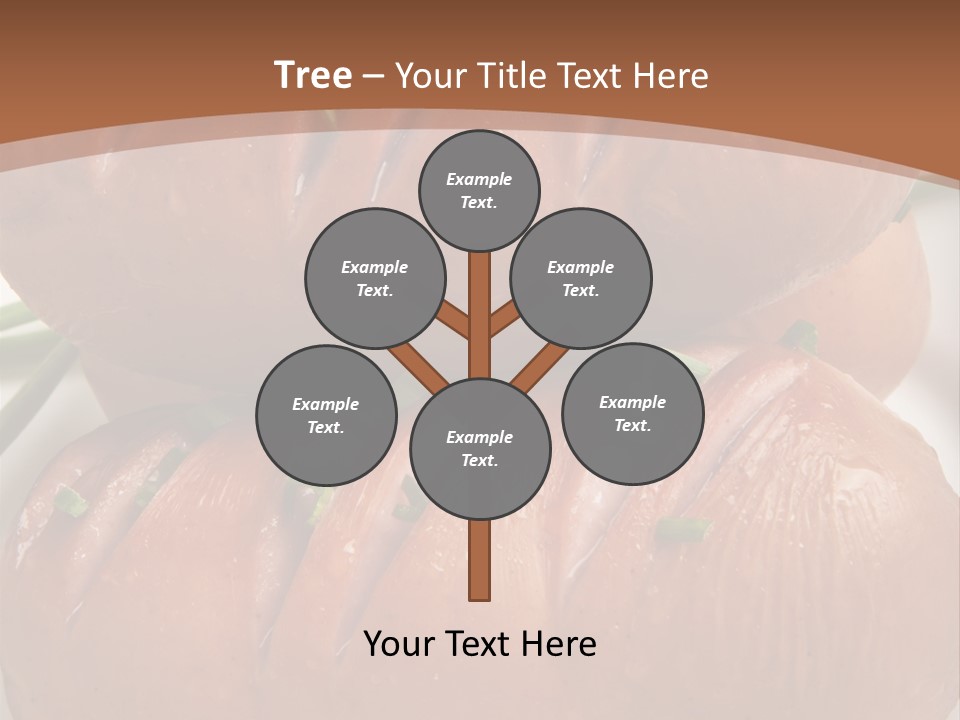 Hot Bratwurst Sausage PowerPoint Template