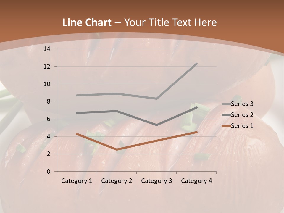 Hot Bratwurst Sausage PowerPoint Template