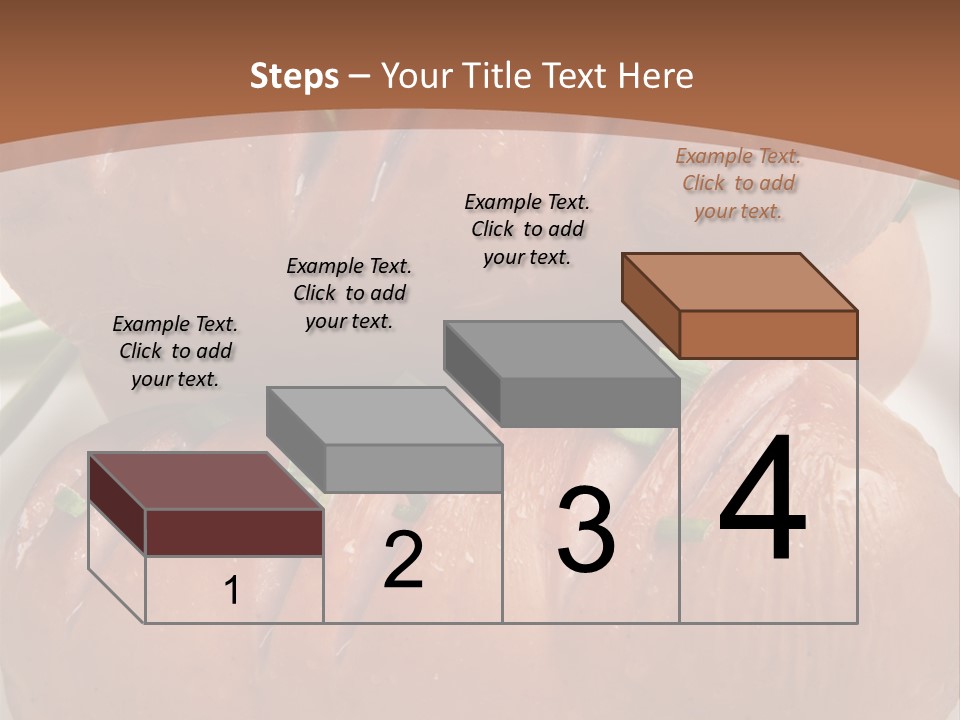Hot Bratwurst Sausage PowerPoint Template