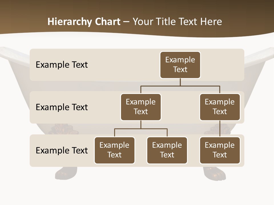 White Isolated Shower PowerPoint Template