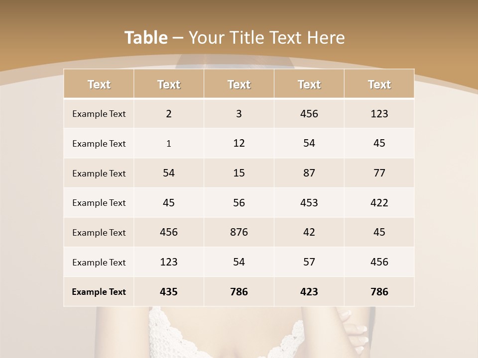 Jewellery Desire Ual PowerPoint Template
