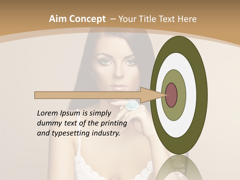 Jewellery Desire Ual PowerPoint Template