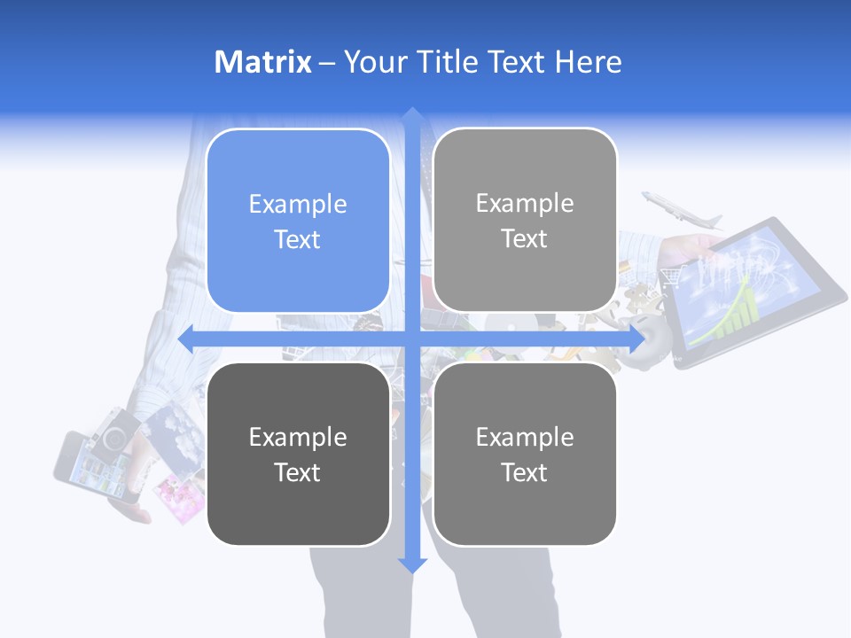 Sms Number Connection PowerPoint Template