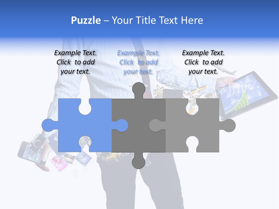 Sms Number Connection PowerPoint Template