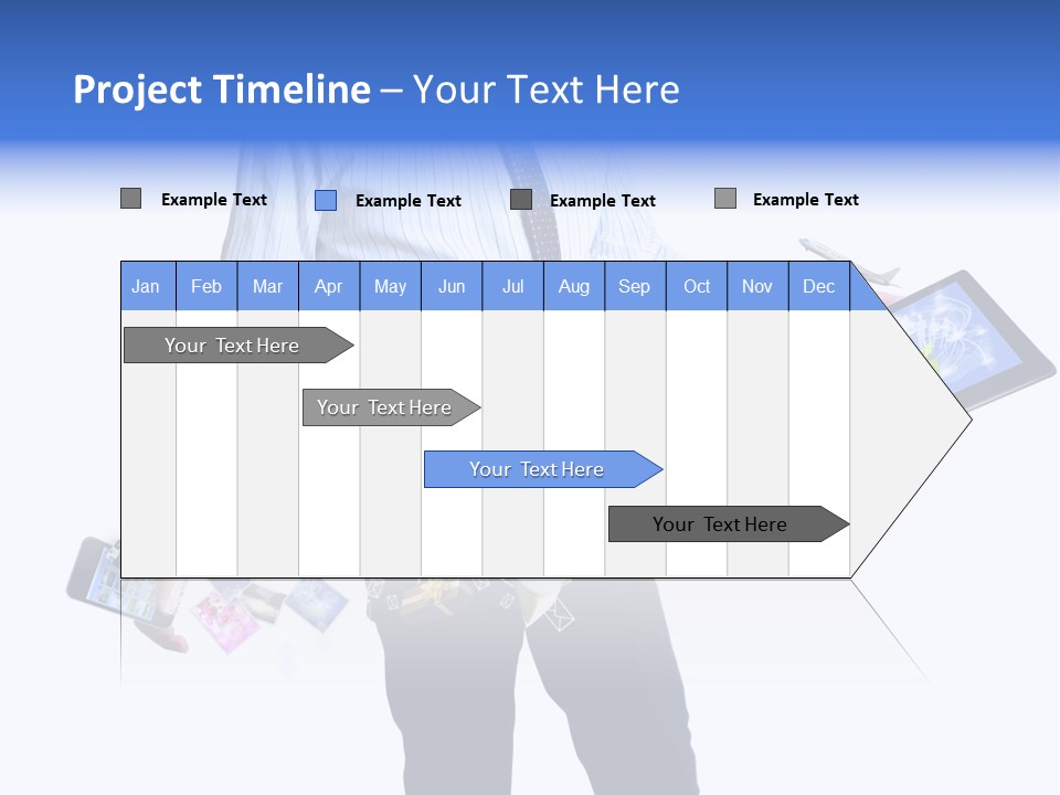 Sms Number Connection PowerPoint Template