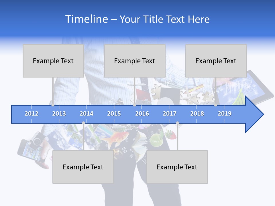Sms Number Connection PowerPoint Template