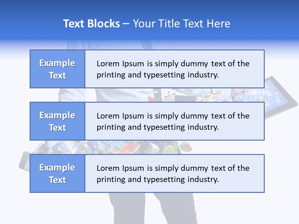 Sms Number Connection PowerPoint Template