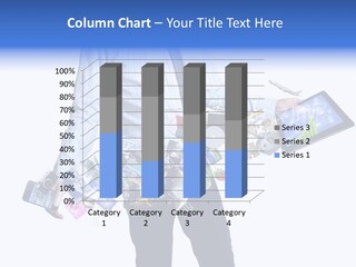 Sms Number Connection PowerPoint Template